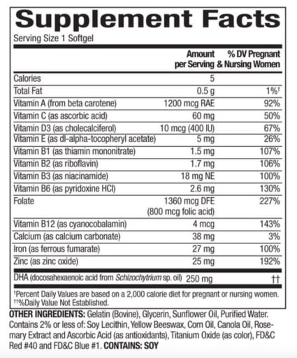 Prenatal Multivitamin