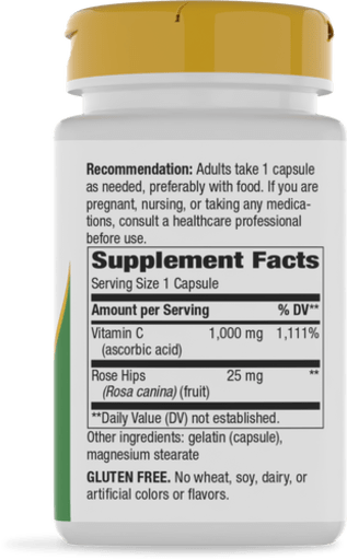 Extra Strenght Vitamin C 1000 mg with Rose Hips