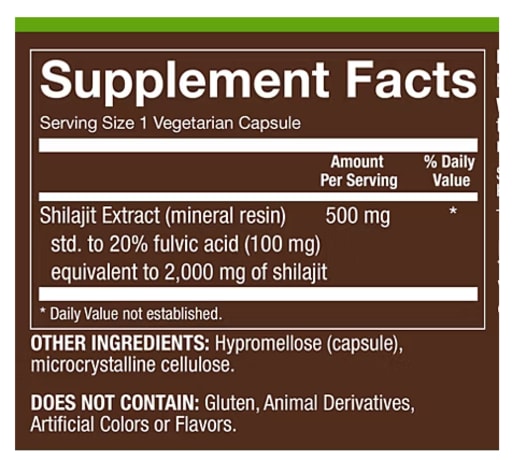 Ayurvedic Superfood Shilajit