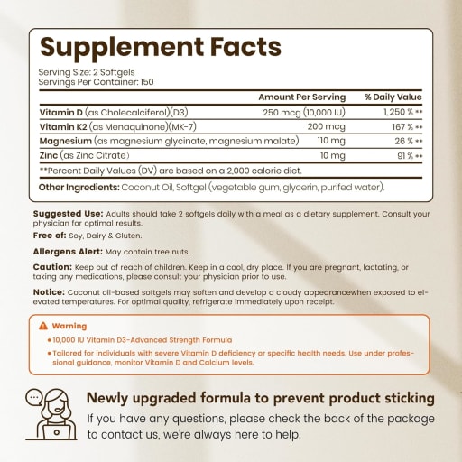 Corefeel D3 + K2 Magnesium
