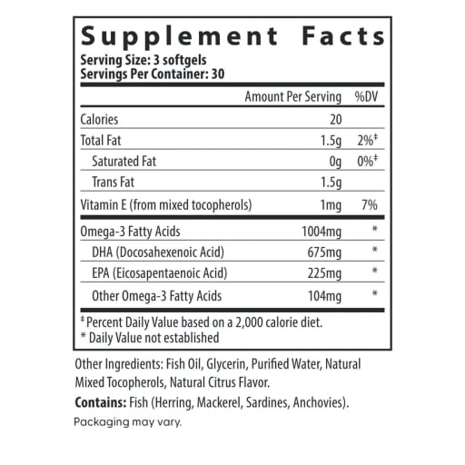 Prenatal DHA + EPA