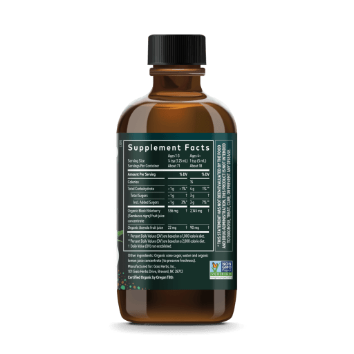 Black Elderberry Syrup Extra Strength