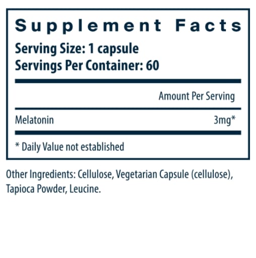 Melatonin 3 mg