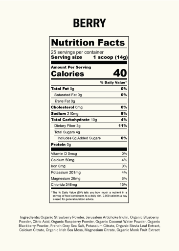 Daily Electrolyte Drink (Berry)