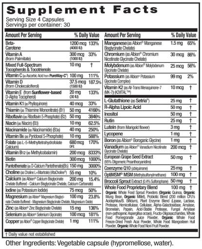 CoEnzymated Women's 45+ Clinical+Multi 4-Daily