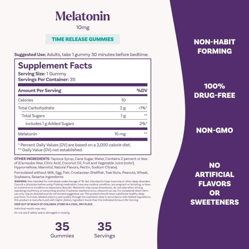 Time Release Melatonin 10 mg (Strawberry)