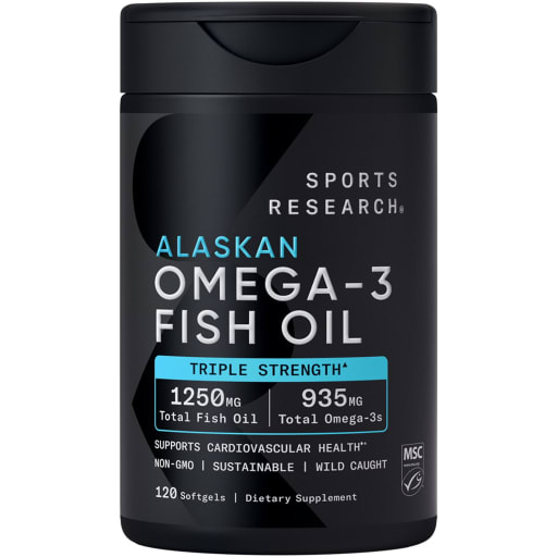 Alaskan Omega-3 Fish Oil Triple Strength 1250 MG