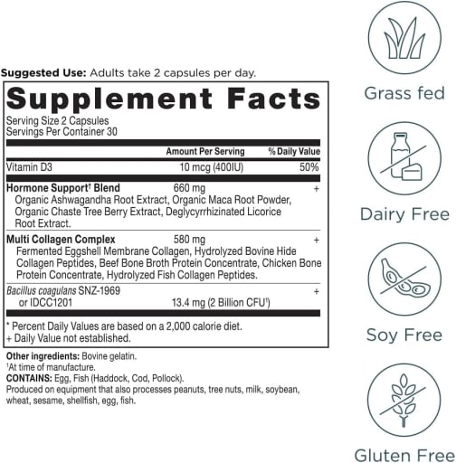 Hormone Balance + Collagen Capsules