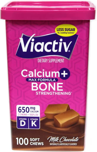 Calcium + Vitamin D3 Soft Chews (Milk Chocolate)
