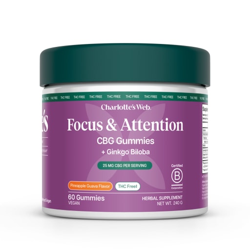 Focus & Attention CBG Gummies