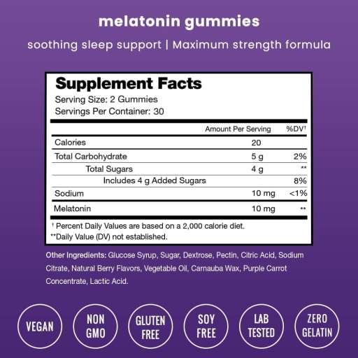 Melatonin Maximum Strength