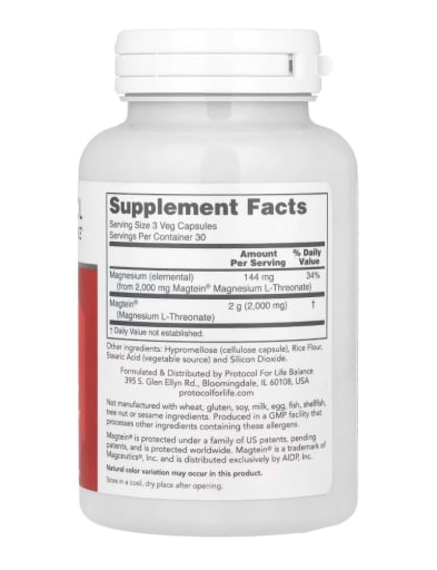 Magtein Magnesium L-Threonate