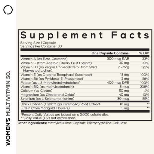 Women's Multivitamin 50+