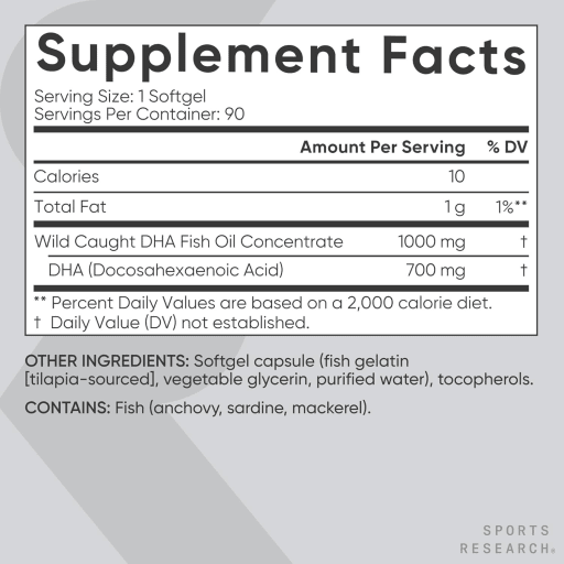DHA 700 Omega-3 Wild Caught