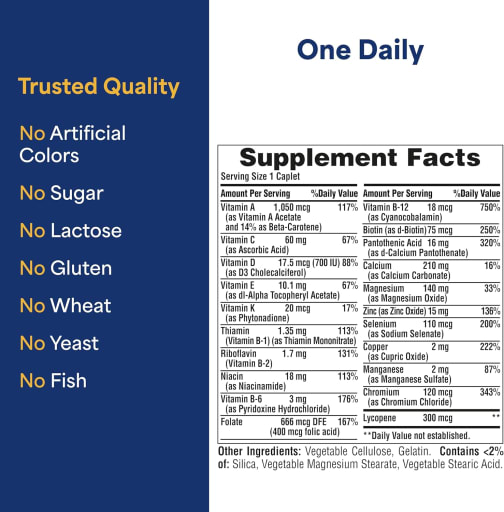 One Daily Men's Multivitamin