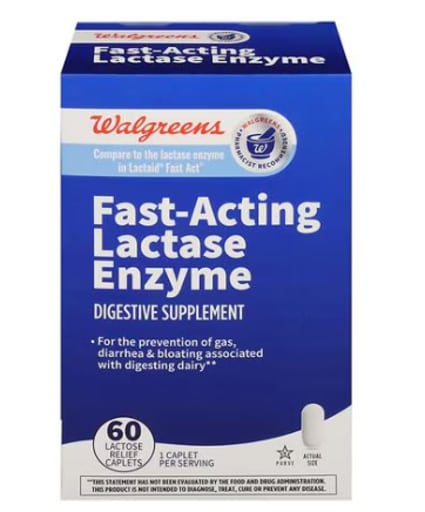 Fast-Acting Lactase Enzyme
