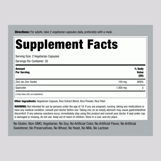 Ultra Quercetin + Zinc Complex