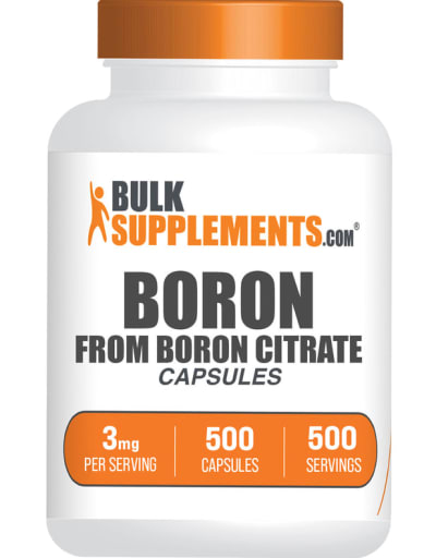 Boron Citrate Capsules 3 mg