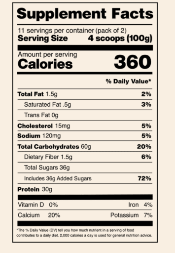 Recovery + Glutamine (Dutch Chocolate)