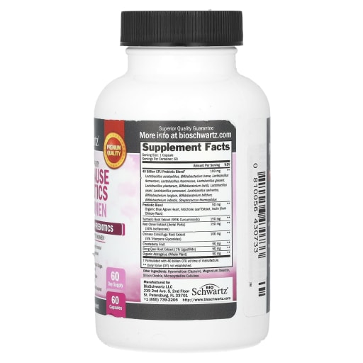 Menopause Probiotics For Women 40 billion CFU