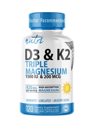 D3 & K2 Triple Magnesium