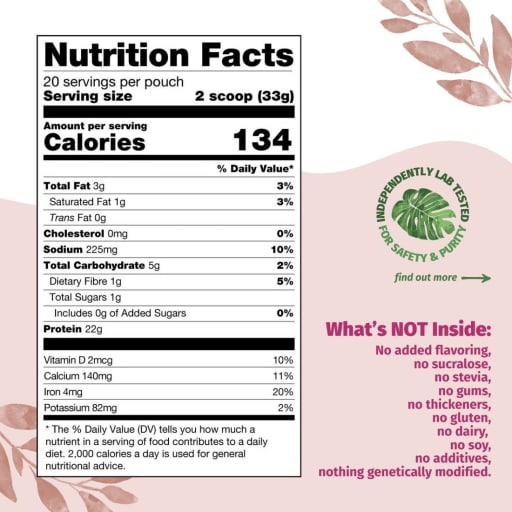 Plant Protein (Creamy Vanilla)
