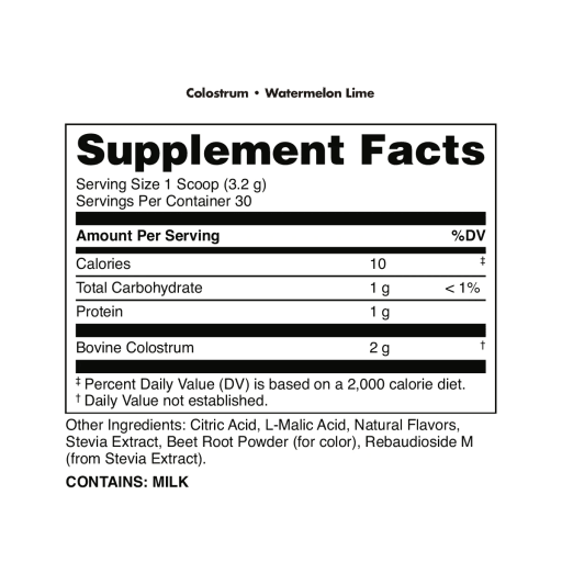 Colostrum (Watermelon Lime)