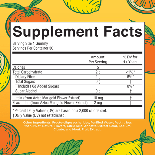 Lutein Eye Health Gummies