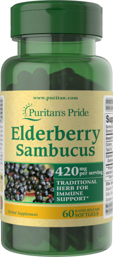 Elderberry Sambucus 420 mg