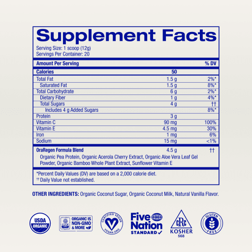 Plant-based Collagen-boosting Powder (Vanilla)