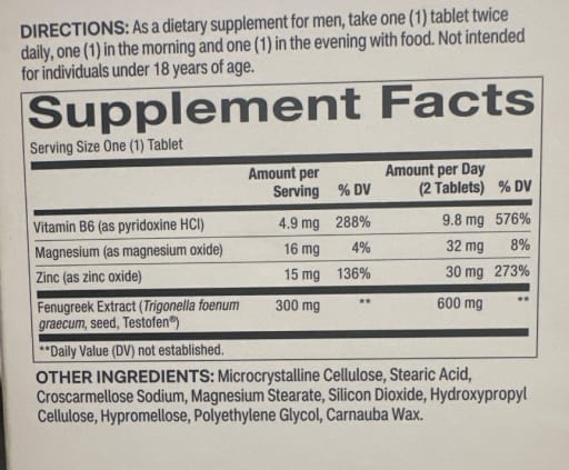 Men's Testosterone Complex