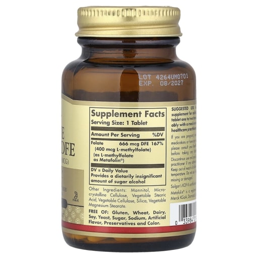Folate 666 mcg DFE