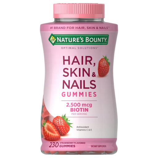 Hair, Skin & Nails Gummies (Strawberry)