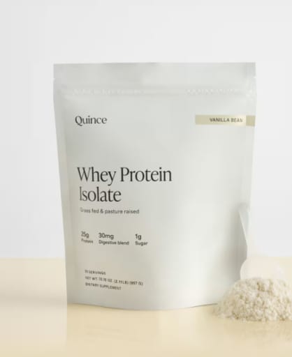 Grass-Fed Whey Protein Isolate (Vanilla Bean)