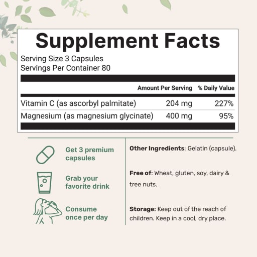 Magnesium Glycinate 400 mg
