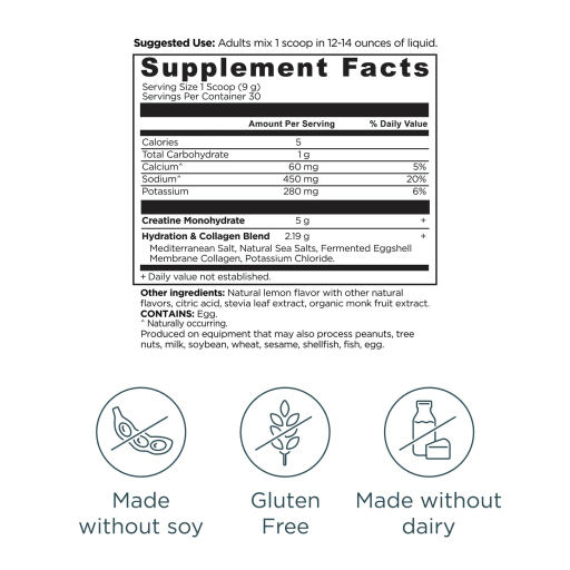 Creatine + Collagen (Lemon)