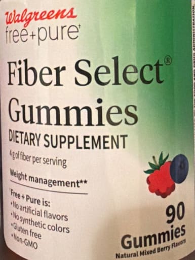 Fiber Select Gummies (Mixed Berry)