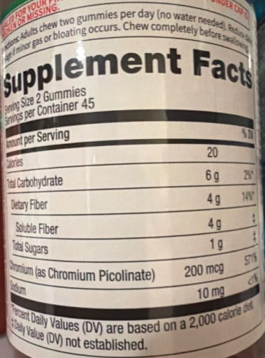 Fiber Select Gummies (Mixed Berry)