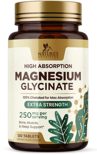 High Absorption Magnesium Glycinate 250 mg