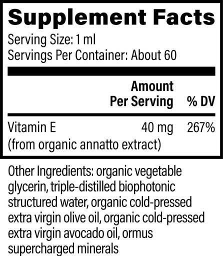 Microsomal Plant-Based Vitamin E