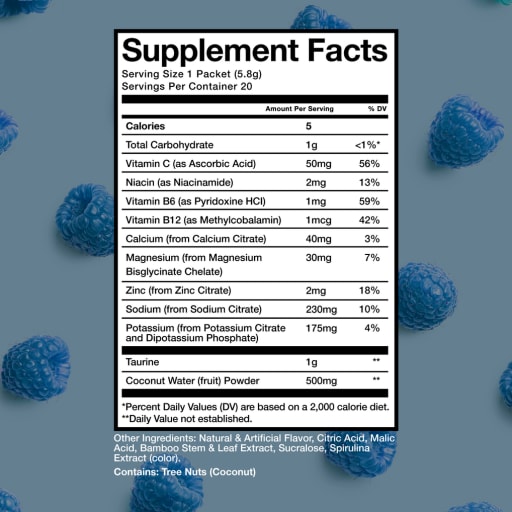 BUM Hydrate (Blue Raspberry)