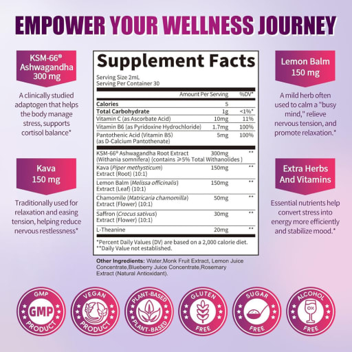 Cortisol Health (Blueberry)
