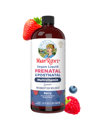 Vegan Liquid Prenatal & Postnatal Multivitamin (Berry)