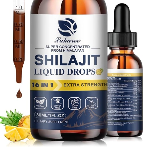 Shilajit Liquid Drops 16-in-1