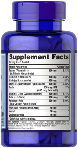 Mega B-100 B-Complex Vitamin Timed Release