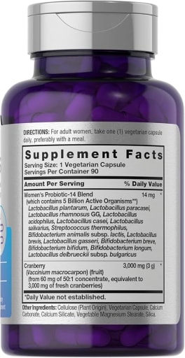 Women's Probiotic with Cranberry