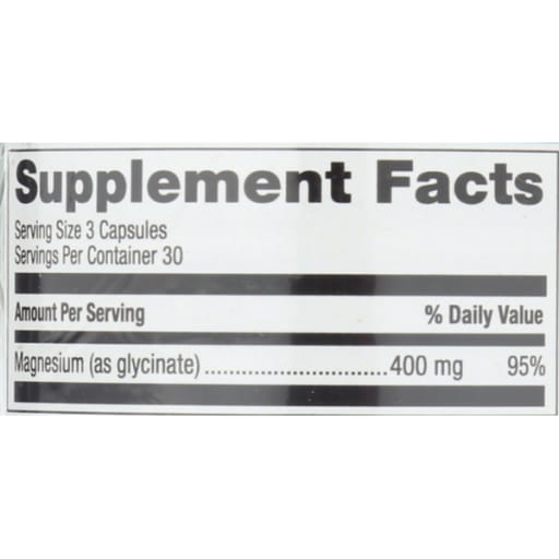 Magnesium Glycinate 400 Mg