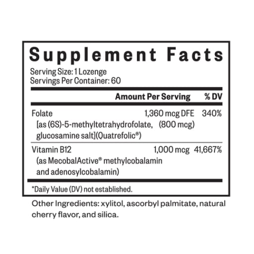 Active B12 with L-5-MTHF