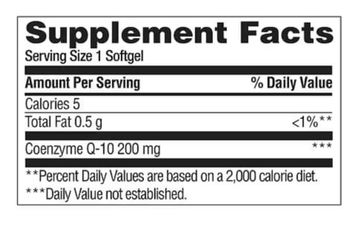 CoQ-10 200 mg