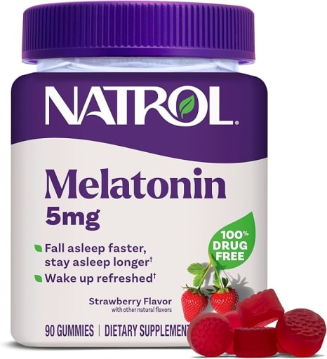 Melatonin 5 mg (Strawberry)